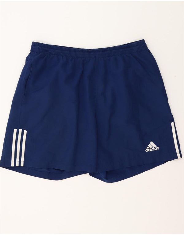 Ανδρικό αθλητικό σορτς ADIDAS XL Navy Blue Polyester
