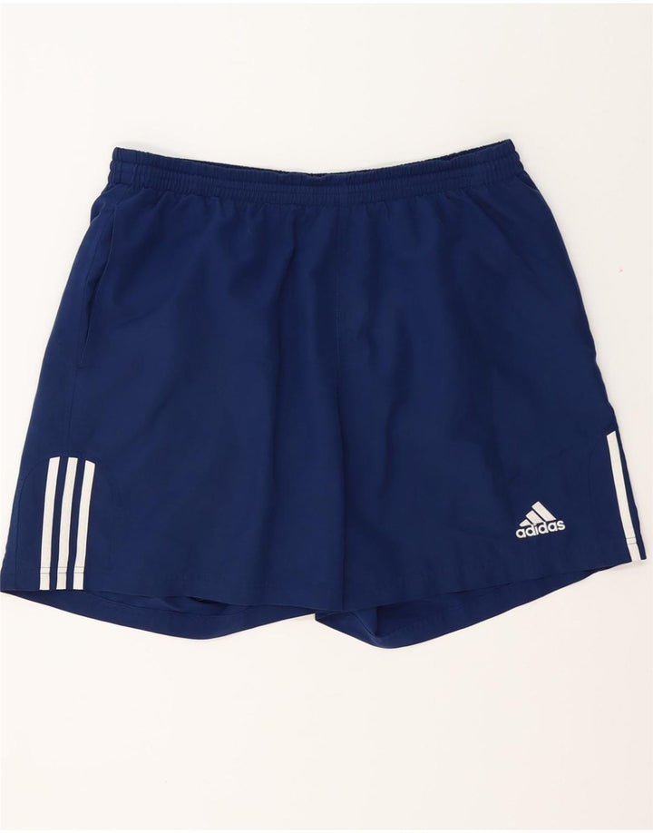 Ανδρικό αθλητικό σορτς ADIDAS XL Navy Blue Polyester