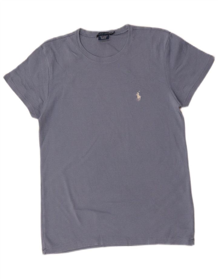RALPH LAUREN Γυναικείο T-Shirt Top UK 18 XL Μπλε βαμβακερό