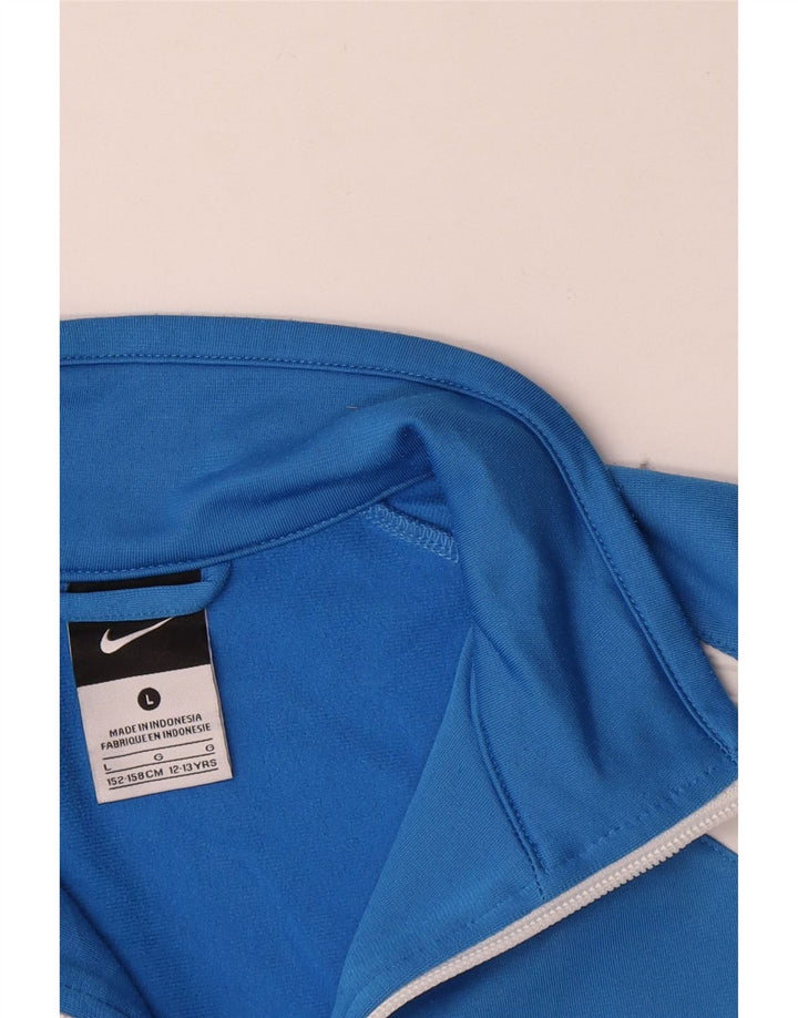 Μπουφάν Nike Boys αθλητική φόρμα 12-13 ετών Μεγάλο μπλε πολύχρωμο πολυεστέρα