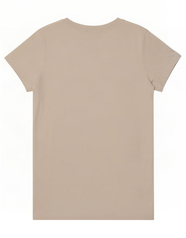 Diadora Γυναικείο γραφικό T-Shirt Top UK 10 Small White Βαμβακερό