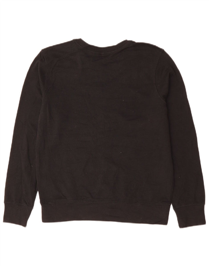 Γυναικείο φούτερ CALVIN KLEIN Jumper UK 14 Μεσαίο μαύρο βαμβακερό
