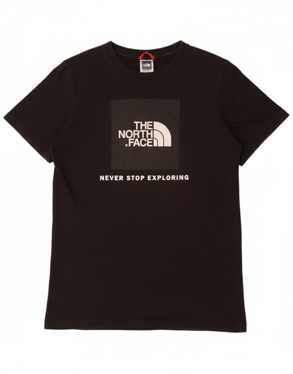 Γραφικό T-Shirt για αγόρια THE NORTH FACE Top 14-15 ετών XL Μαύρο βαμβακερό