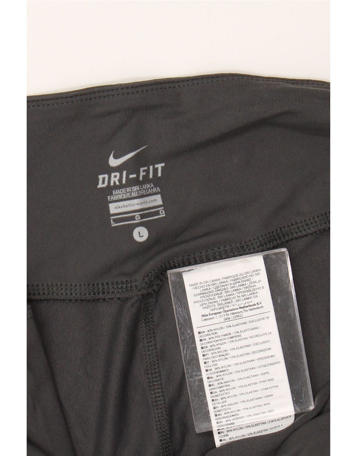 Γυναικεία φόρμα γυμναστικής NIKE 14 μεγάλα γκρι νάιλον