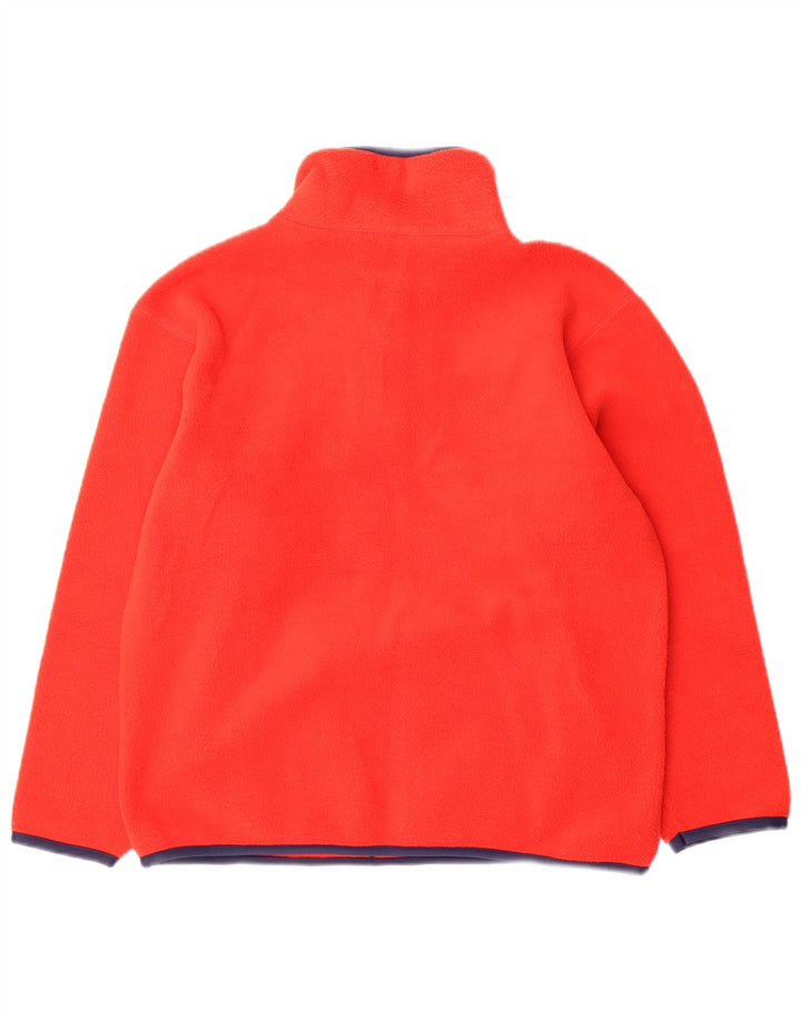 Champion Boys Graphic Zip Fleece Jumper 11-12 ετών κόκκινο πολυεστέρα