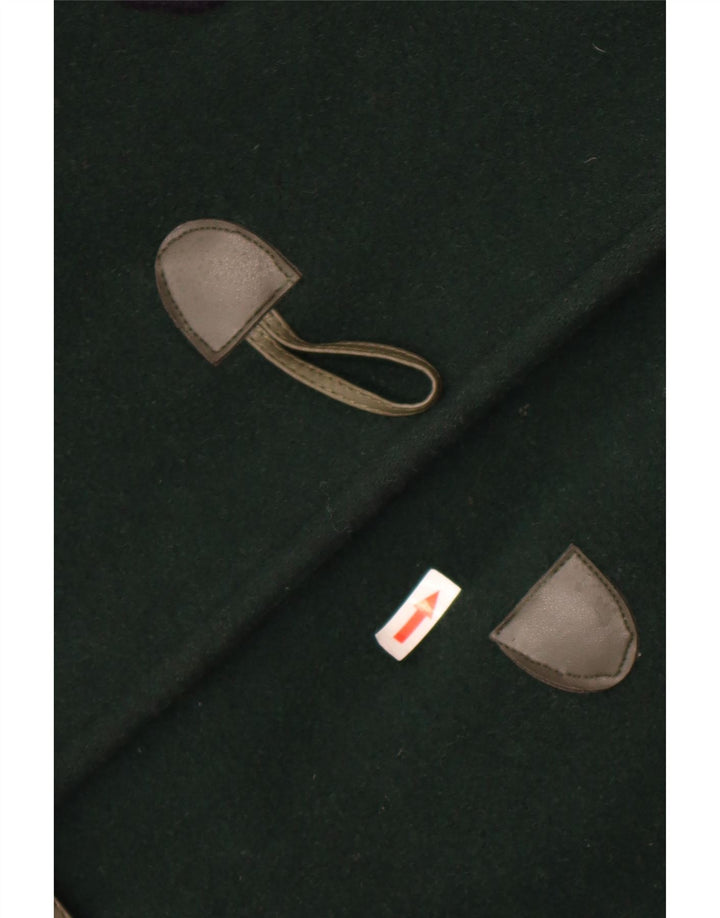 Vintage Ανδρικό παλτό Duffle UK 44 2XL Πράσινο