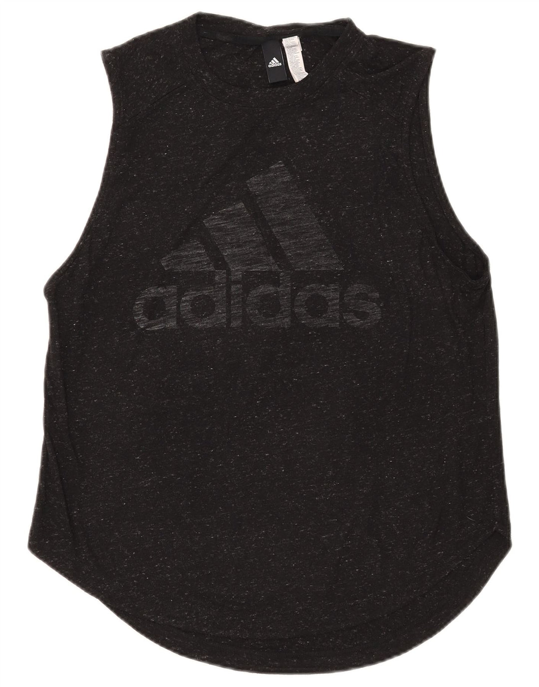 Γυναικείο γραφικό γιλέκο Adidas Top UK 12/14 Medium Black Flecked