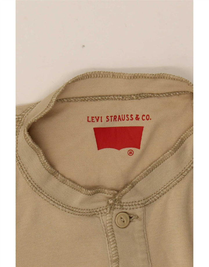 Ανδρικό τοπ Levi's μακρυμάνικο μεσαίο μπεζ