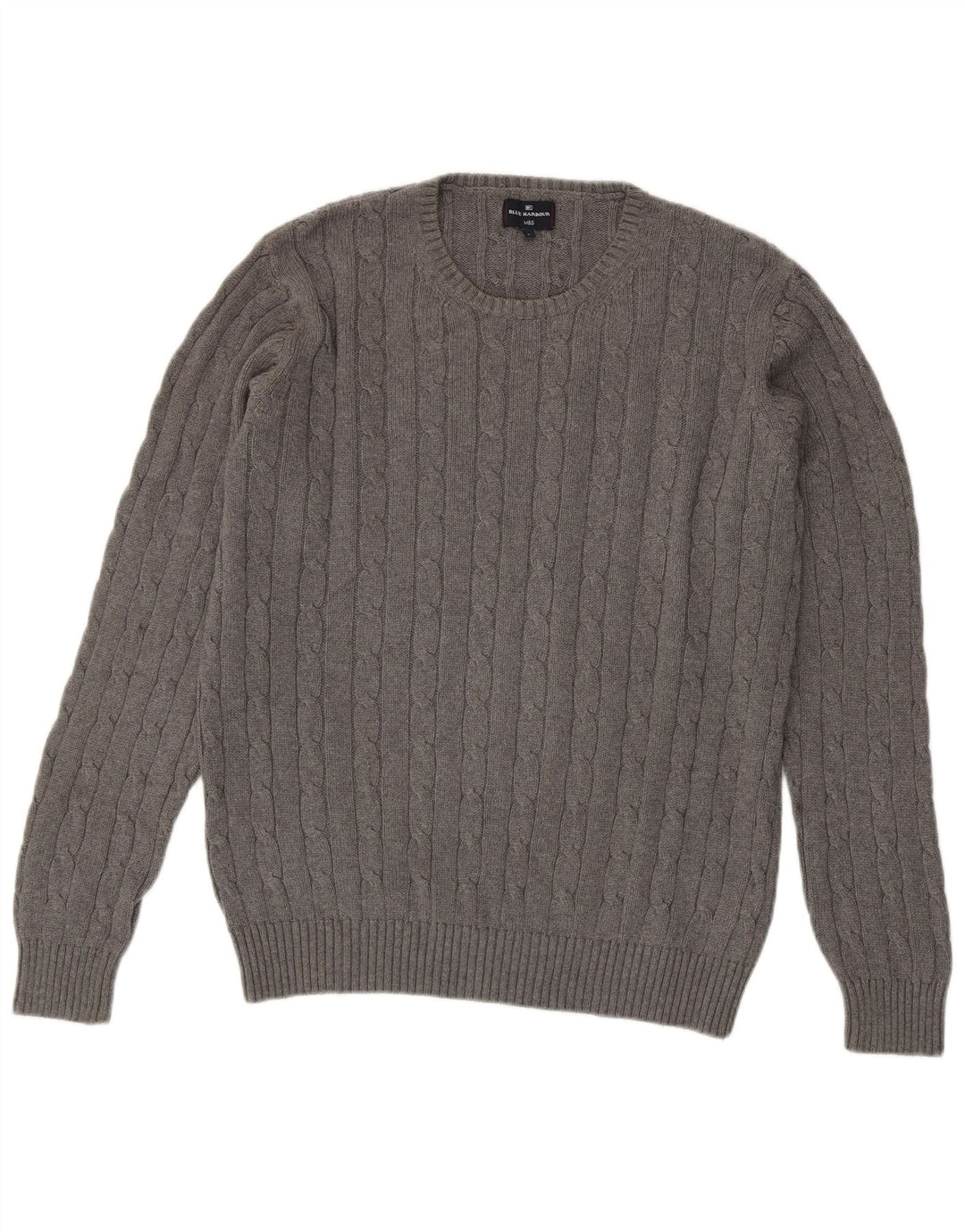 Ανδρικό πουλόβερ Marks & Spencer Blue Harbour Crew Neck Jumper Large Grey