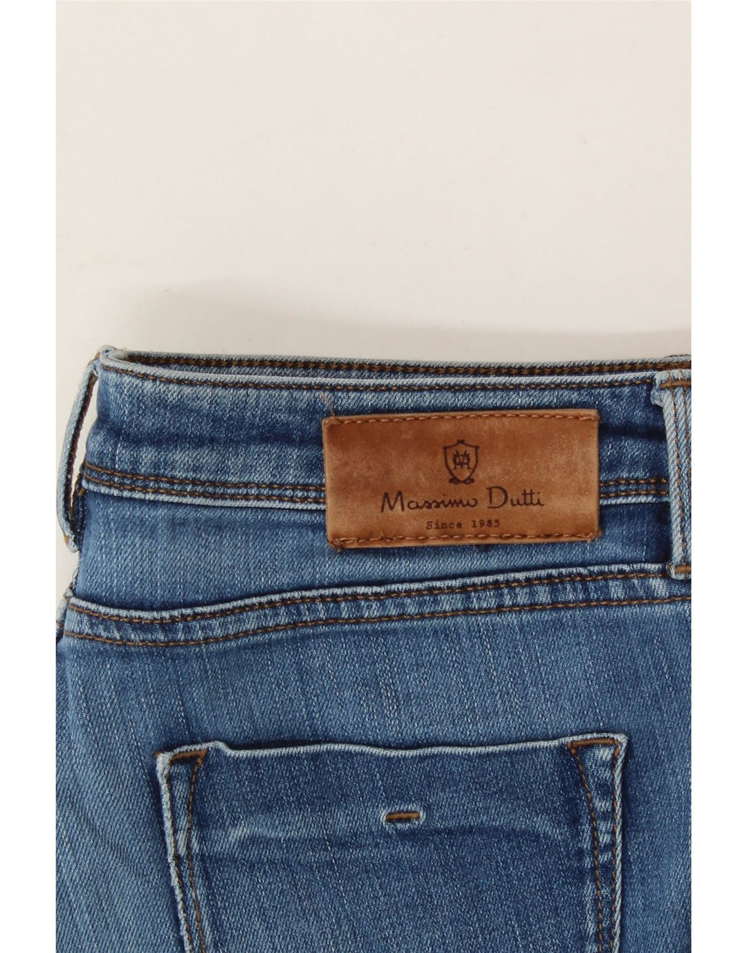 MASSIMO DUTTI Womens Slim Cropped Jeans EU 40 Medium W30 L28 Blue Vintage Massimo Dutti and Second-Hand Massimo Dutti from Messina Hembry 