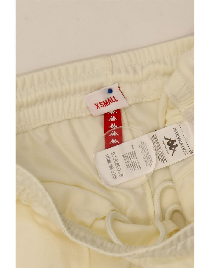 Ανδρική φόρμα γραφικής Kappa Παντελόνι Joggers XS Off White Polyester