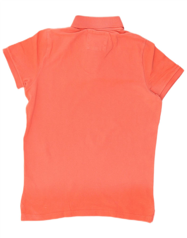 Ανδρικό πουκάμισο πόλο HOLLISTER Μεσαίο κόκκινο βαμβακερό