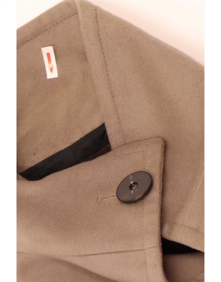 Zara Γυναικείο Πανωφόρι UK 14 Medium Grey Wool