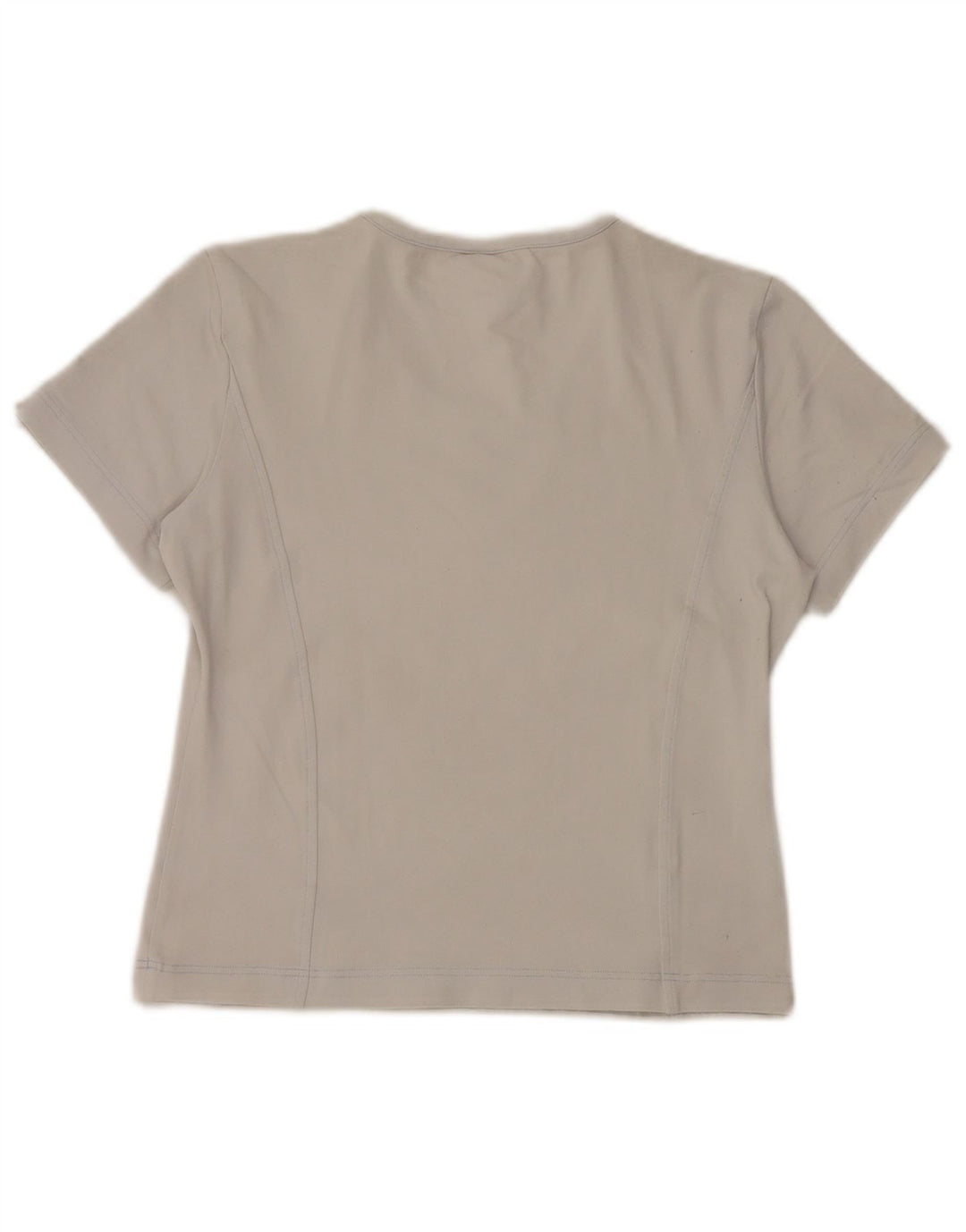 Γυναικείο T-Shirt Adidas Top UK 12 Medium Grey Polyamide