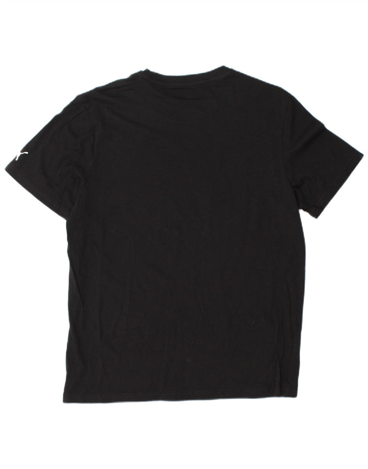 Ανδρικό γραφικό T-Shirt PUMA Top Large Μαύρο Βαμβακερό