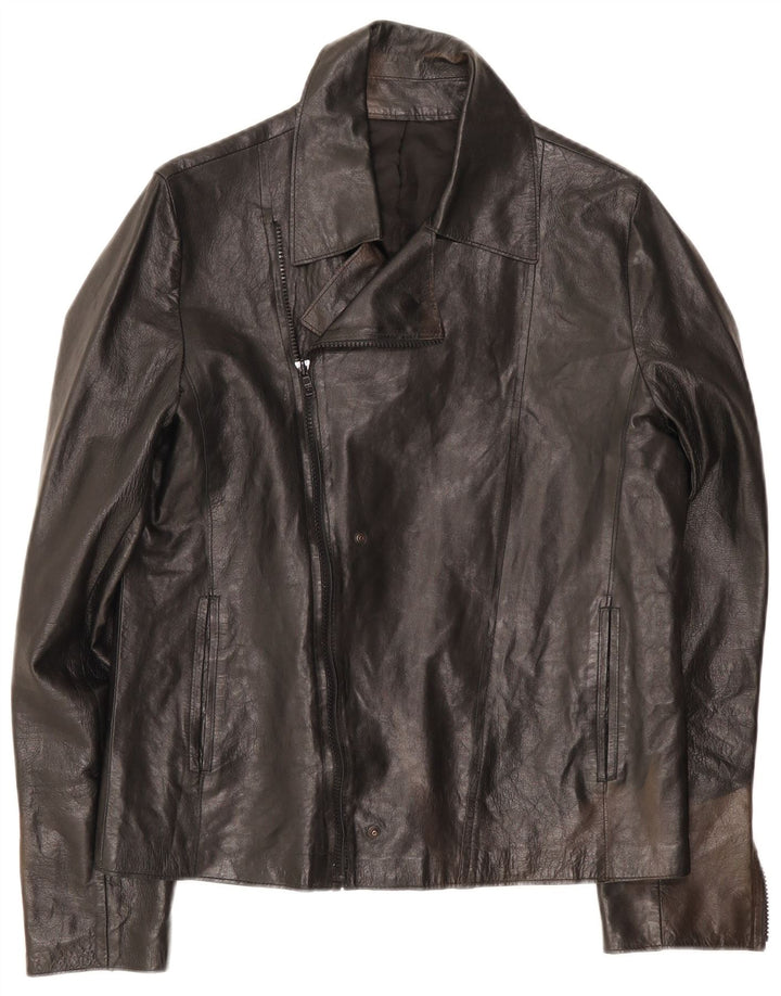 Vintage Ανδρικό Biker Jacket UK 34 XS Μαύρο