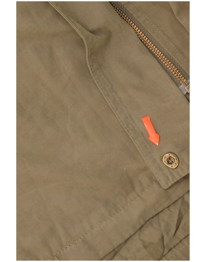 Γυναικείο Oasis Hooded Parka Jacket UK 10 Small Khaki Polyester