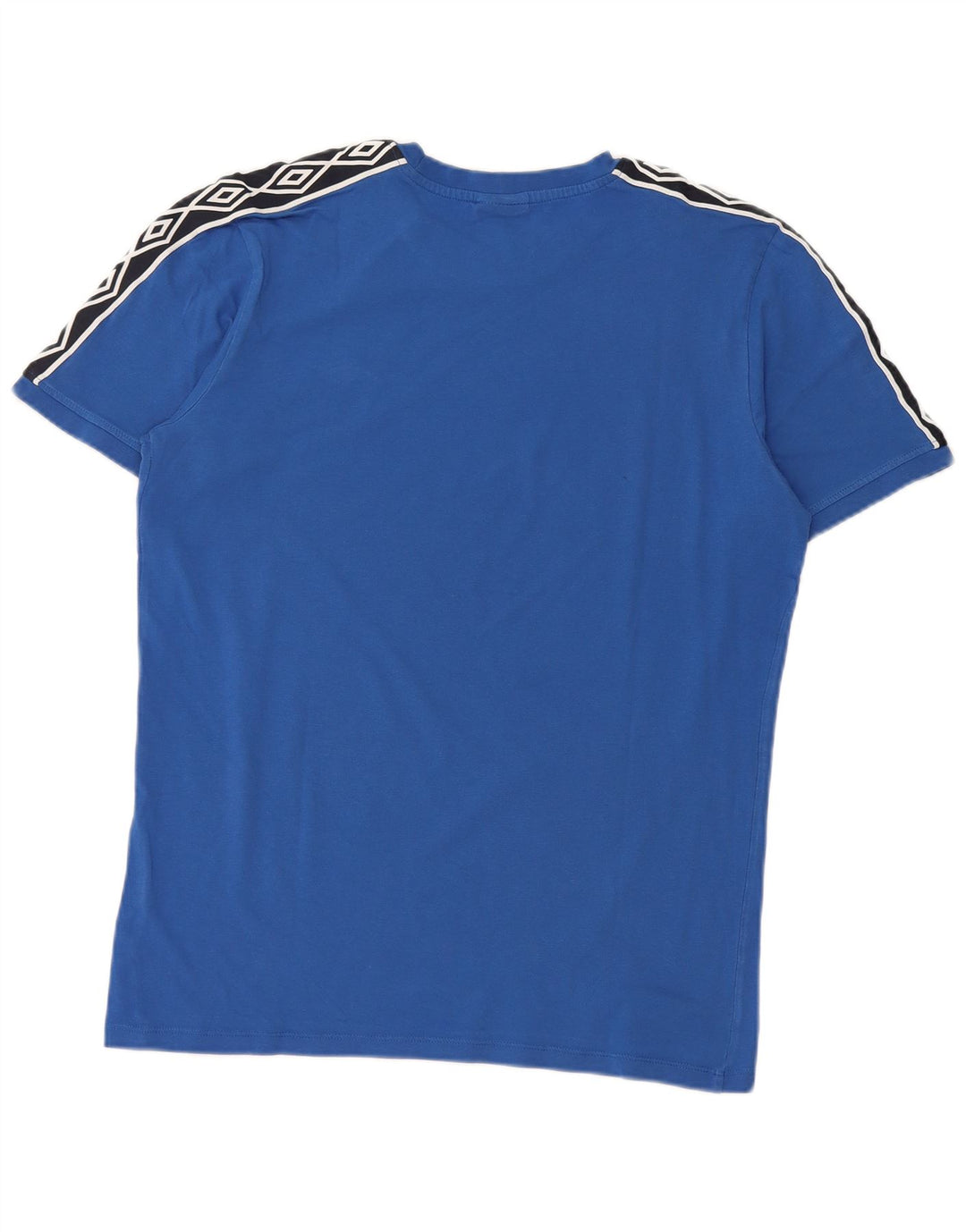 Ανδρικό γραφικό T-Shirt Umbro Top Medium Blue Colourblock