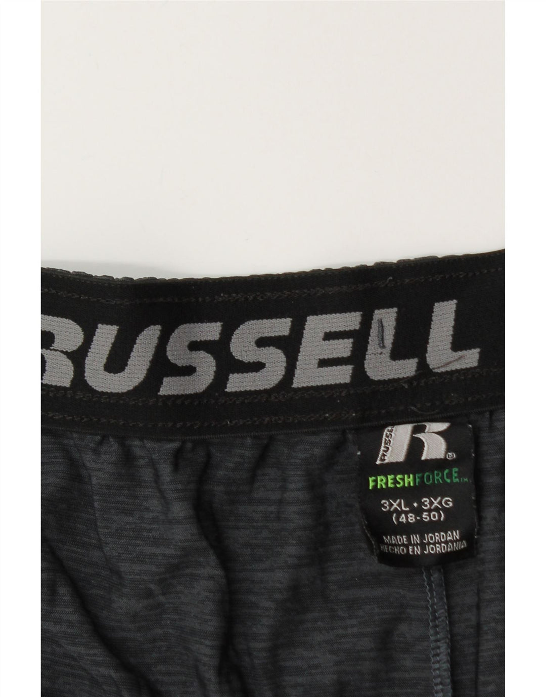 Ανδρικό αθλητικό σορτς RUSSELL ATHLETIC Dri-Power 3XL Navy Blue Colorblock