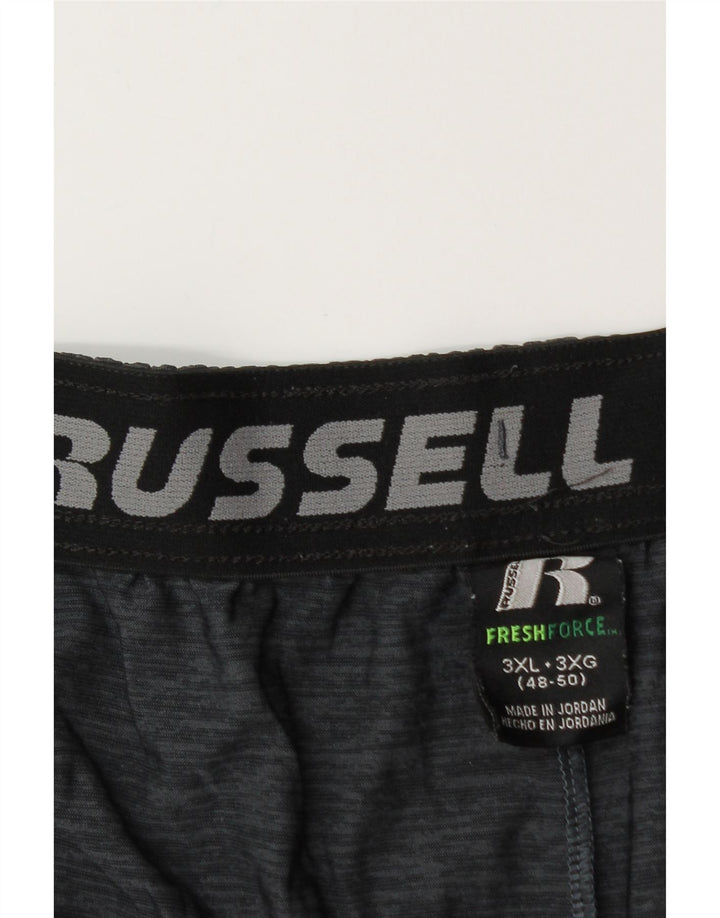 Ανδρικό αθλητικό σορτς RUSSELL ATHLETIC Dri-Power 3XL Navy Blue Colorblock