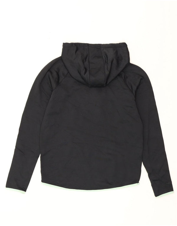 Under Armour Womens Hoodie Jumper UK 12 Medium Black Sports