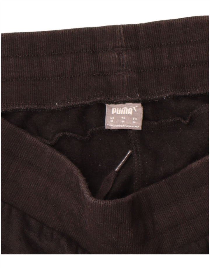 Ανδρική φόρμα Puma Παντελόνι Joggers Μεσαίο μαύρο βαμβακερό