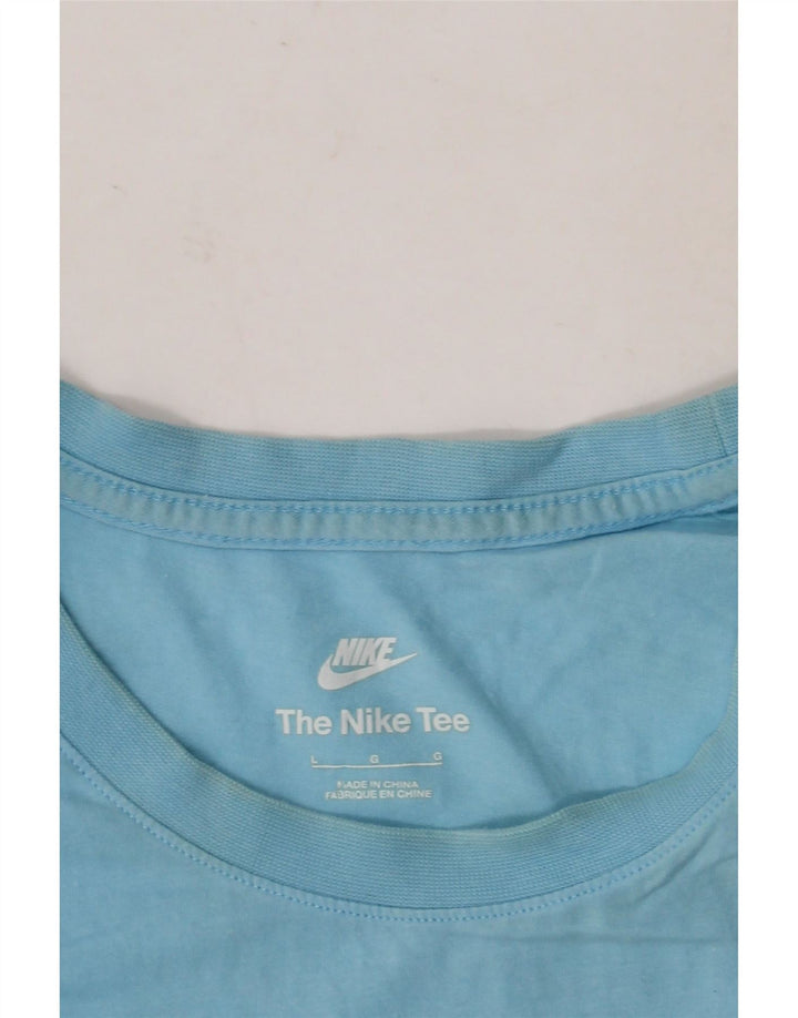 Ανδρικό T-Shirt NIKE Top Large Blue