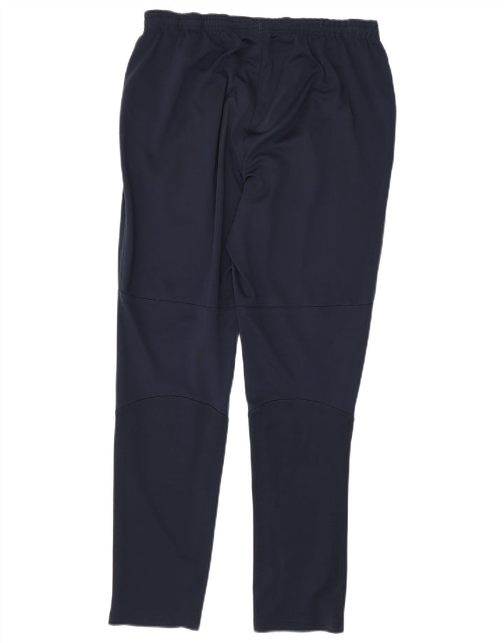 Ανδρικό παντελόνι αθλητικής φόρμας NIKE Dri Fit Medium Navy Blue Polyester