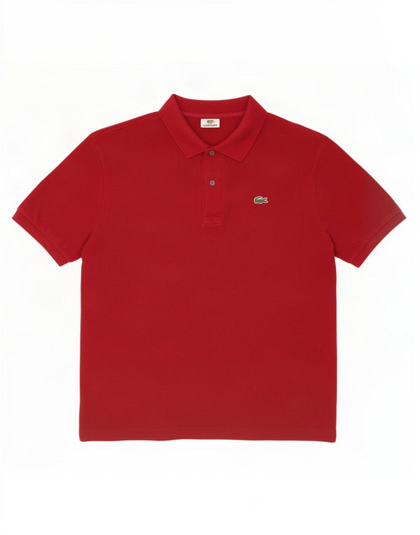 Ανδρικό πουκάμισο πόλο Lacoste 6 XL Κόκκινο βαμβακερό