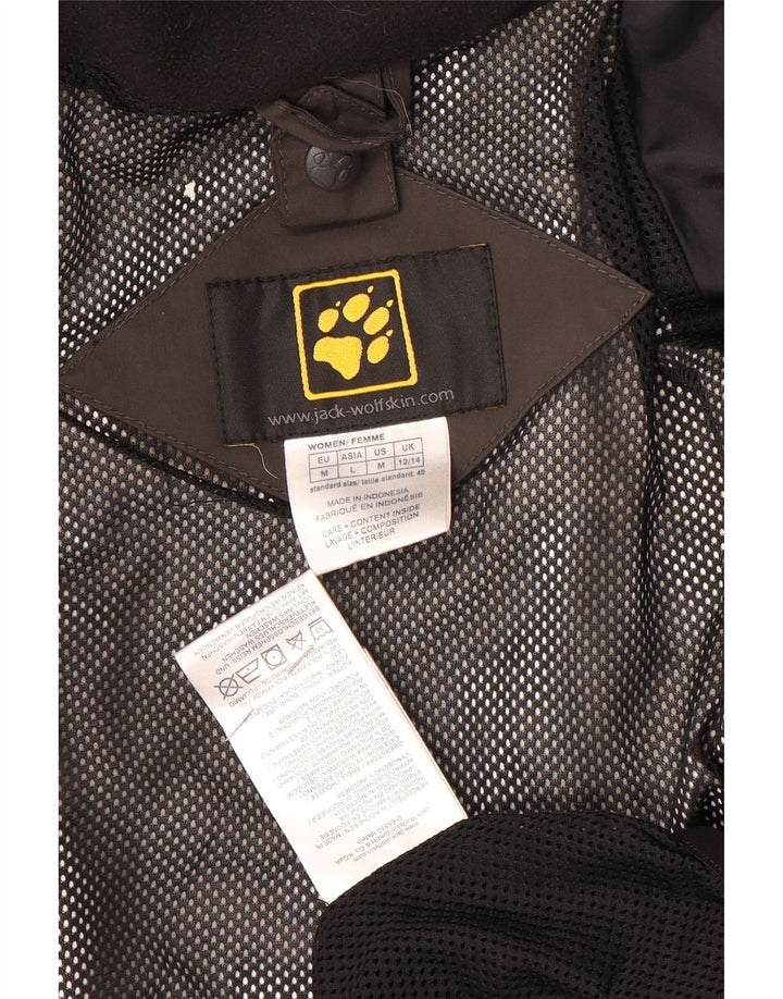 Jack Wolfskin Γυναικείο Μπουφάν βροχής Oversized UK 12/14 Μεσαίο Καφέ