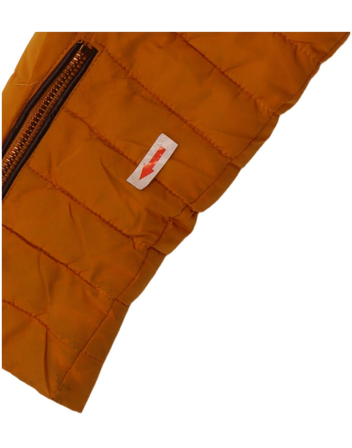 Zara Γυναικείο μπουφάν με επένδυση UK 10 Small Yellow