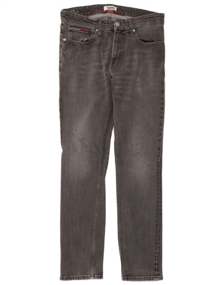 TOMMY HILFIGER Ανδρικό Scanton Slim Jeans W32 L30 Γκρι βαμβακερό