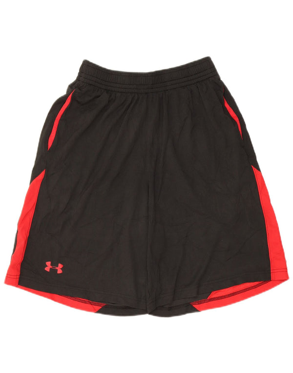 Ανδρικό αθλητικό σορτς UNDER Armor Heat Gear, μεσαίο μαύρο χρώμα
