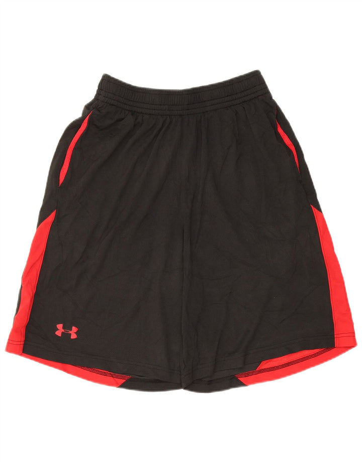 Ανδρικό αθλητικό σορτς UNDER Armor Heat Gear, μεσαίο μαύρο χρώμα