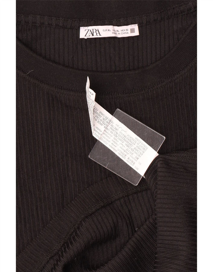 Zara Γυναικείο Μπλουζάκι Μακρύ Πολυεστέρας UK 18 XL