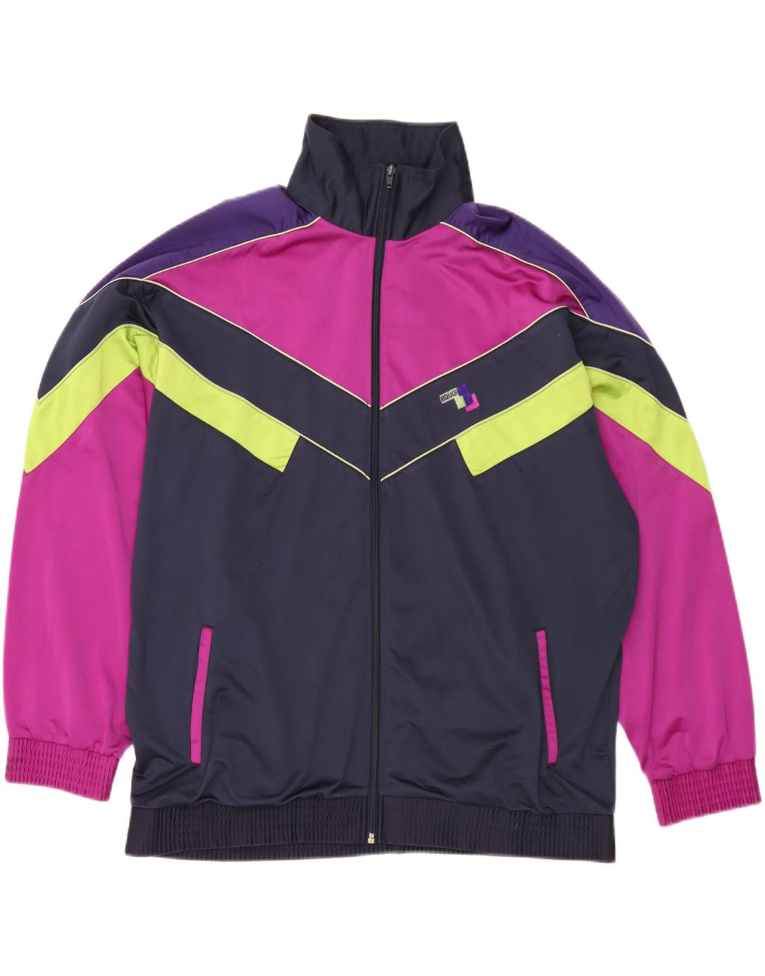 Ανδρική φόρμα Brugi Top Jacket XL Navy Blue Colourblock