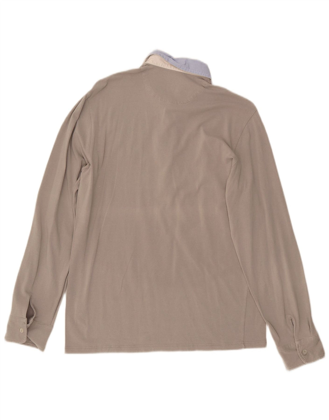 FRED PERRY Ανδρικό μακρυμάνικο μπλουζάκι πόλο μεγάλο γκρι βαμβακερό