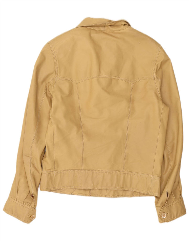 Vintage Γυναικείο Bomber Jacket UK 10 Small Beige