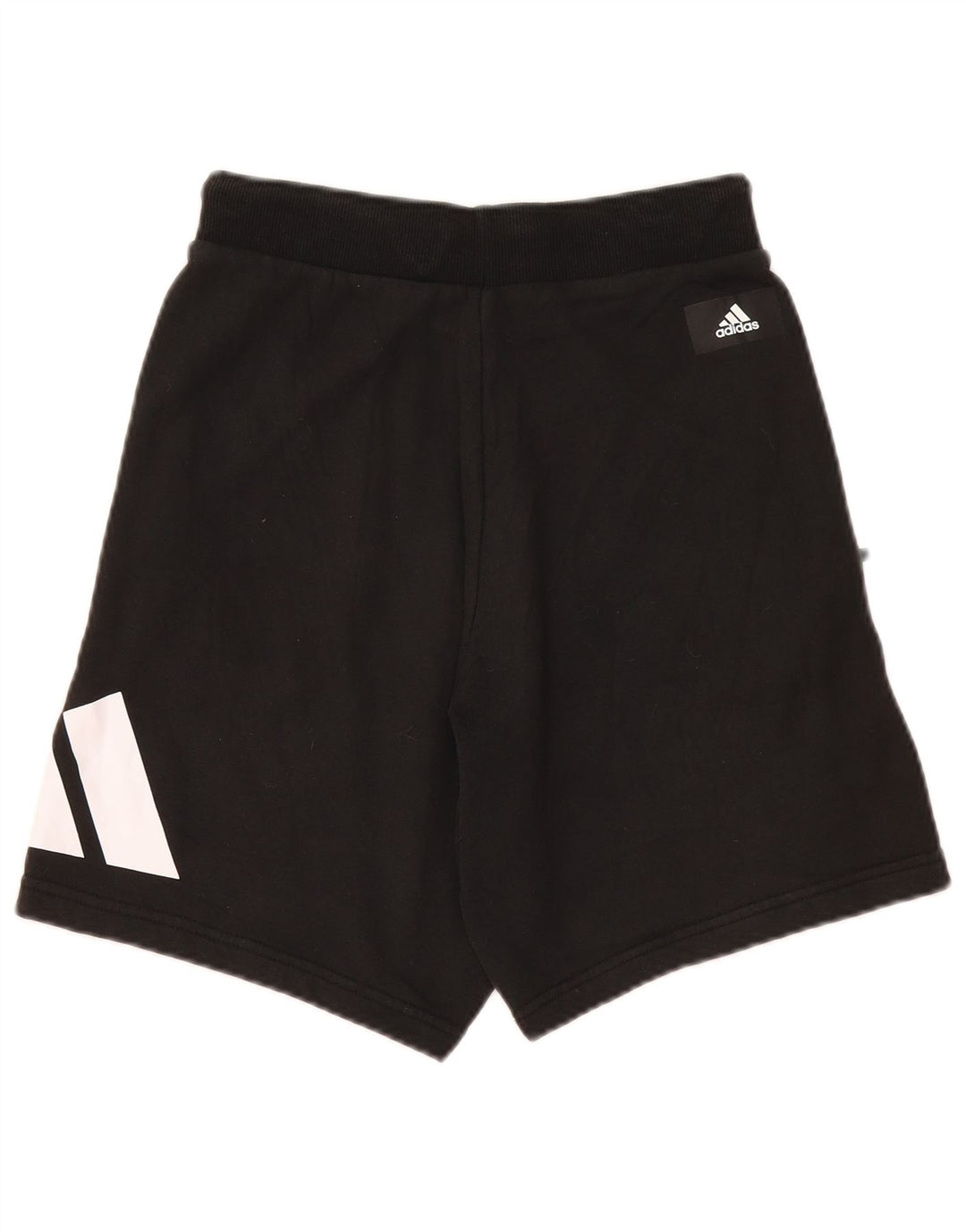 Ανδρικό γραφικό αθλητικό σορτς Adidas μικρό μαύρο