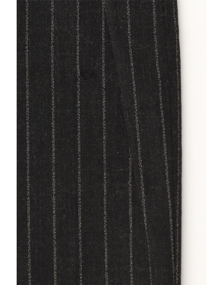 LOUISE KENNEDY Γυναικεία Pencil Φούστα EU 38 Medium W28 Μαύρη ρίγα μαλλί