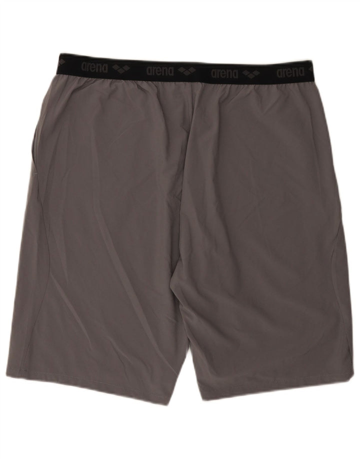 Ανδρικό αθλητικό σορτς Arena 2XL γκρι πολυεστέρα