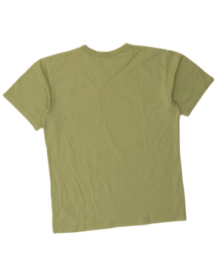 Ανδρικό T-Shirt Adidas Top Μεσαίο πράσινο βαμβακερό