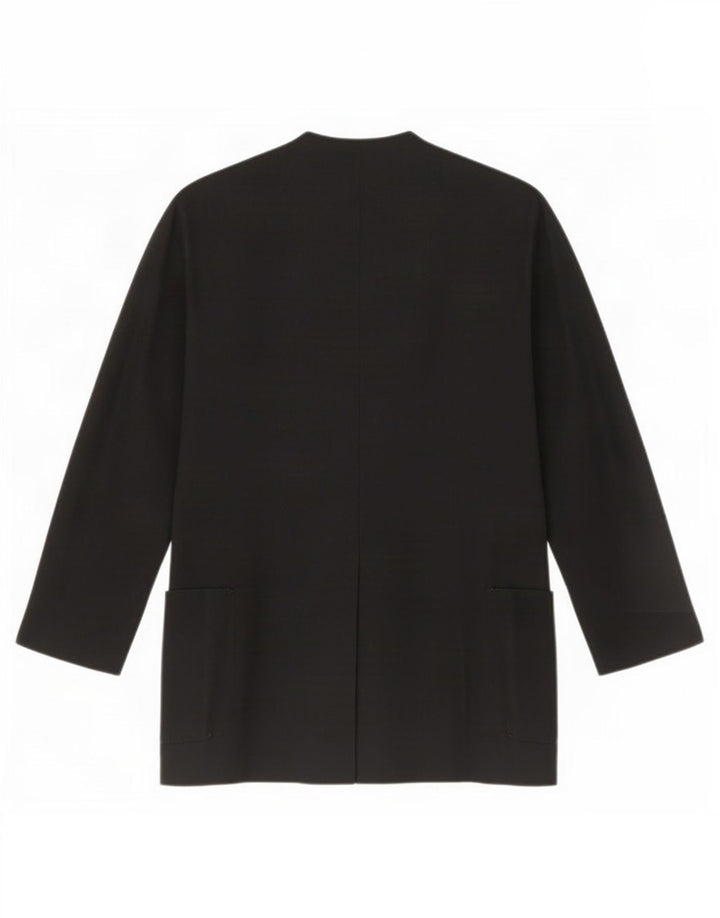 Marella Γυναικείο σακάκι με 4 κουμπιά UK 12 Medium Black New Wool