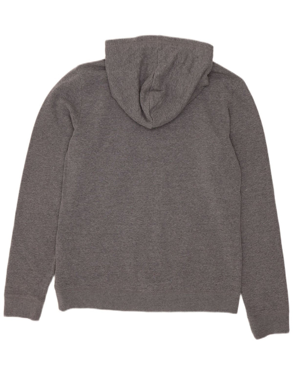 Under Armour Boys Cold Gear Hoodie Jumper 13-14 Years XL Grey Colourblock