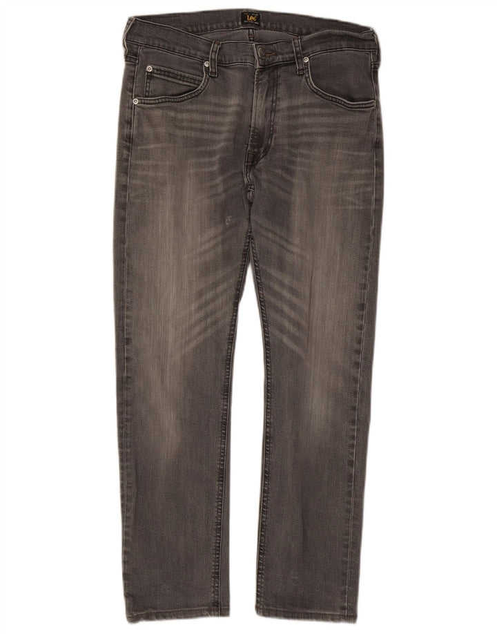 LEE Mens Straight Jeans W30 L26 Grey
