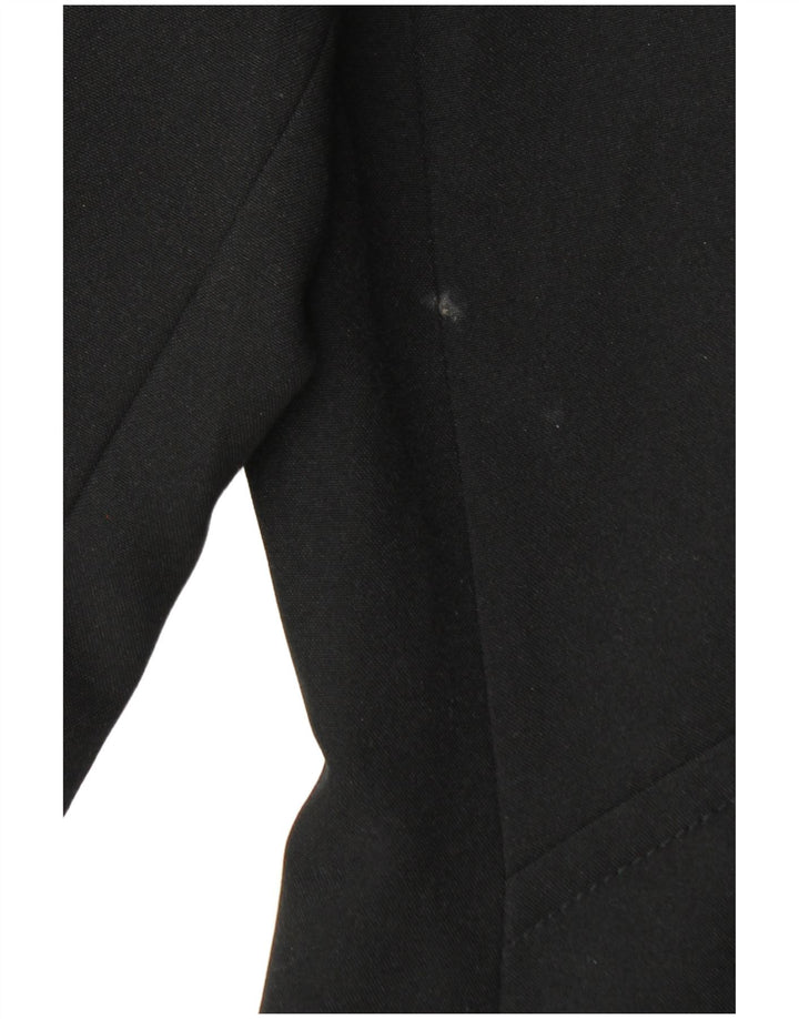 Γυναικείο Μπουφάν Μπλέιζερ Μπέι με 1 Κουμπί UK 14 Μεγάλο Μαύρο Πολυεστέρα