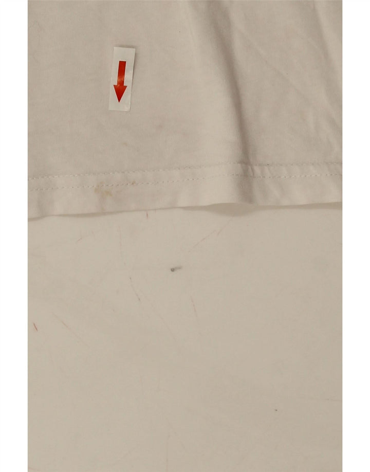 Ανδρικό Vans Classic Fit Graphic T-Shirt Top μεγάλο λευκό βαμβακερό
