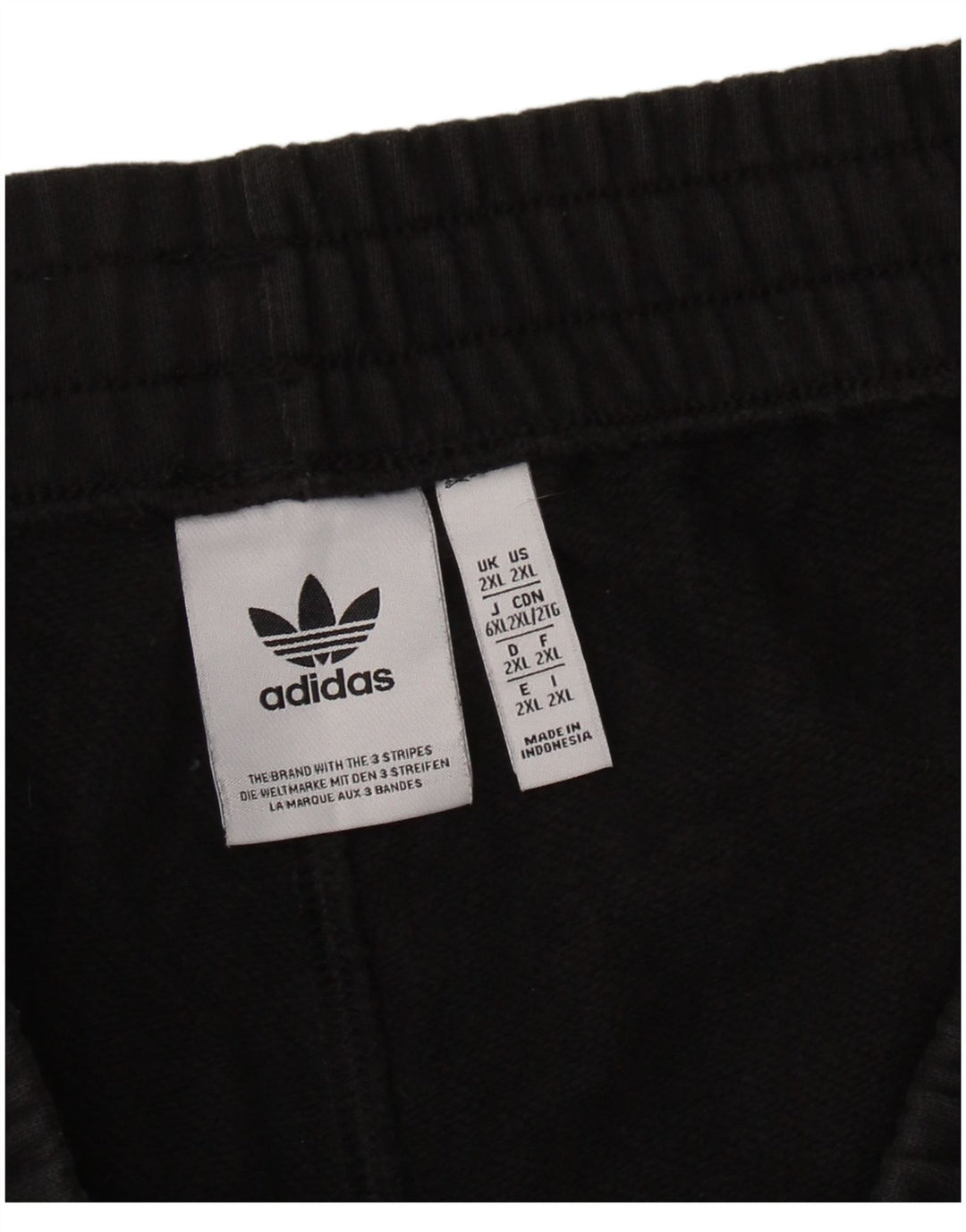 Ανδρική φόρμα Adidas Παντελόνι Joggers 2XL Μαύρο βαμβακερό