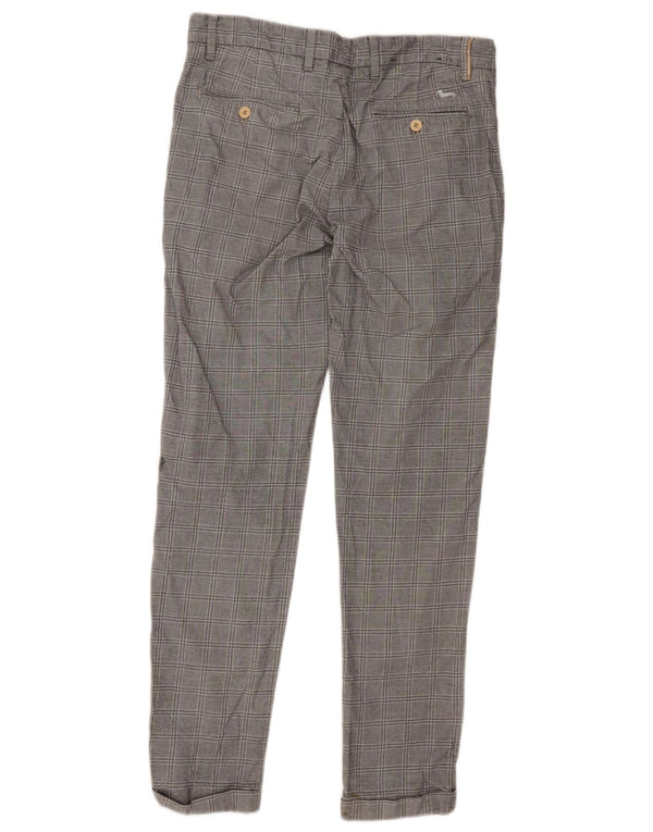 Ανδρικό παντελόνι Chino Harmont & Blaine IT 48 Medium W30 L30 Grey Check