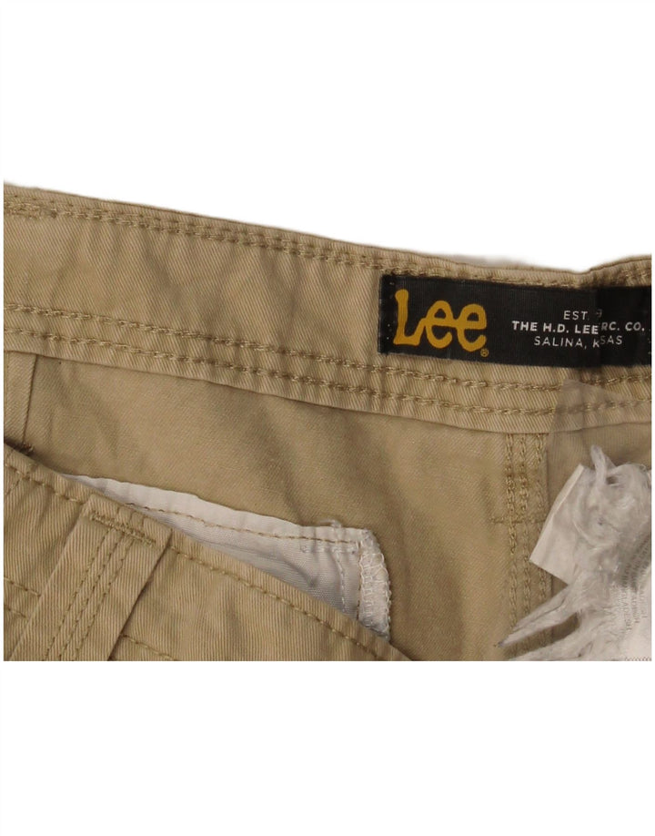LEE Mens Cargo Shorts W36 Large  Beige